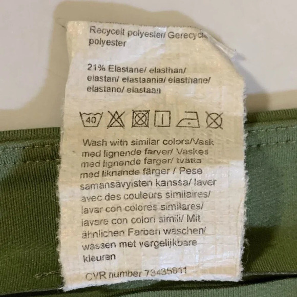 Girlfriend Collective Women's High Waist Stretch Cropped Leggings Size‎ M - Picture 8 of 14